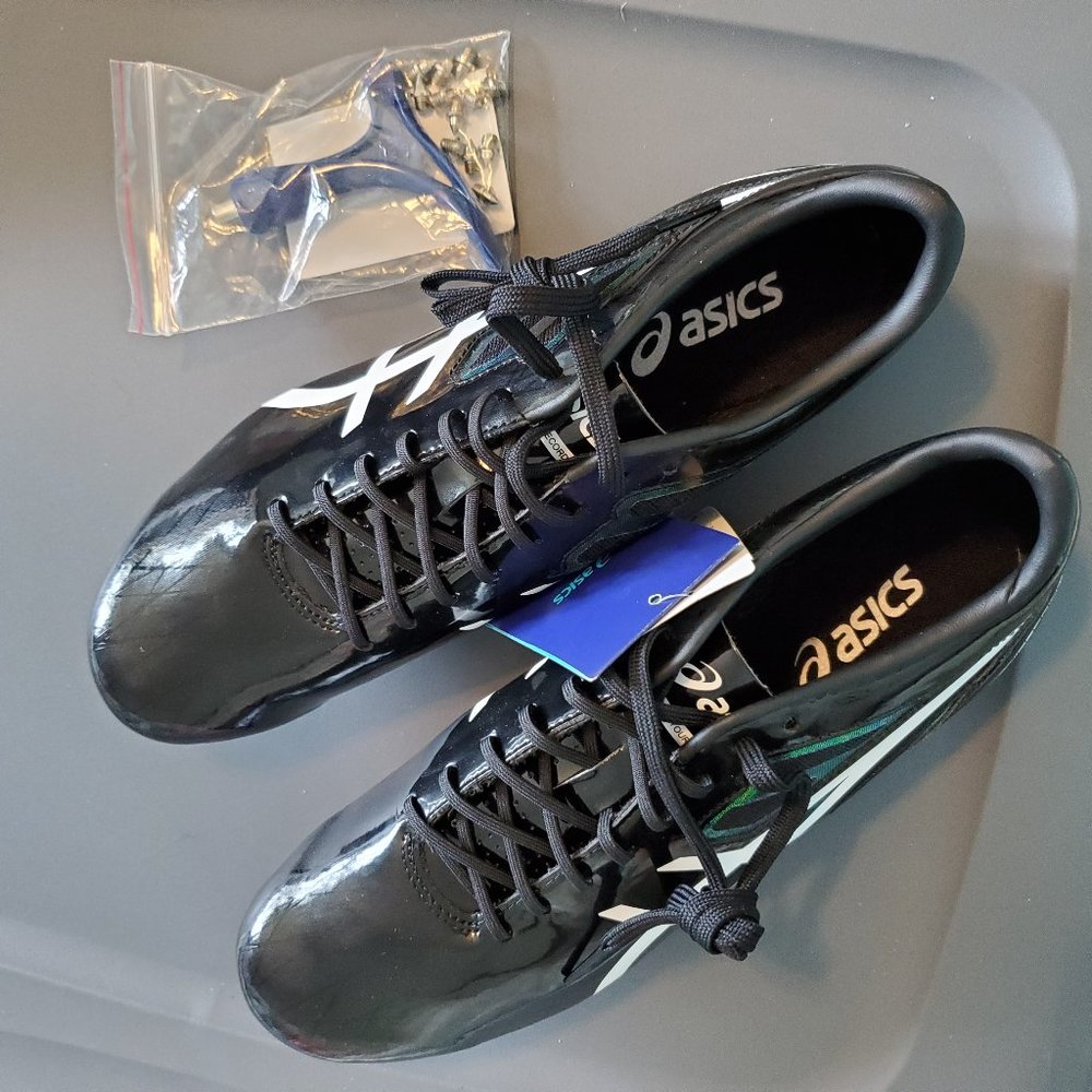 NWT Men's Asics Sonicsprint Track Shoes Size 9 1/2